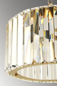 Lüx Elmas Gold Kristal Taşlı Avize ürün fotoğrafı