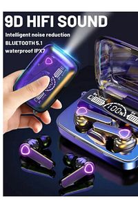 M19 Kablosuz Kulaklık Gaming Powerbankli El Fenerli Göstergeli 5.1 Stereo Bluetooth Kulaklık ürün fotoğrafı