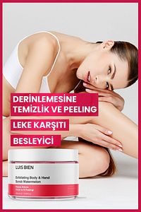 Karpuz Özlü Leke Ve Batık Önleyici, Onarıcı Ve Besleyici Vücut Peelingi 300 gr ürün fotoğrafı