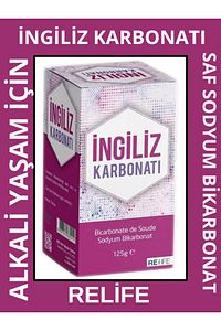 Saf Ingiliz Karbonatı 125 gr Sodyum Bikarbonat Alkali Yaşam ürün fotoğrafı
