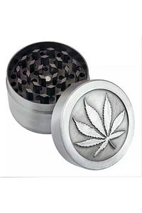 Üst Düzey Kaliteli Çelik Öğütücü Grinder Mıknatıslı Kapak 4 Katmanlı Yapı 4 Cm Çap Cepte Taşınabilir ürün fotoğrafı