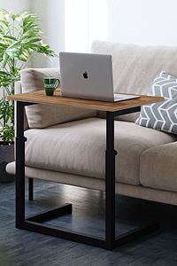 Spa Yükseklik Ayarlı Laptop Sehpası - Çam ürün fotoğrafı