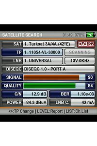 Siyah Satfinder 5 Pro Ahd Hd Görüntülü Uydu Yön Bulucu ürün fotoğrafı