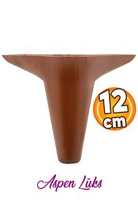 Aspen Lüks Mobilya Kanepe Koltuk Tv Ünitesi Baza Yükseltici Ayağı Ayakları 12 Cm Ahşap Desenli Ayak ürün fotoğrafı