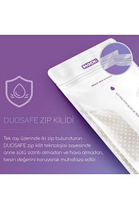 Anne Sütü Saklama Poşeti (200 ML, 25 ADET) ürün fotoğrafı