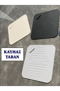 Kötü Koku Önleyici Silikon Mat Banyo Mutfak Lavabo Balkon Gider Tıpası Kapağı Böcek Önleyici Gri ürün fotoğrafı