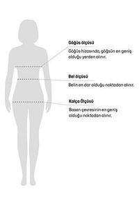 Mezura Vücut Ölçüm Beden Ölçmek İçin Mezura Klasik Terzi Mezurası 150 cm Mezura Tekstil Renkli ürün fotoğrafı