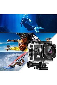Motor Bisiklet Araaba Aksiyon Kamera Wi-fi 4k Ultra Hd 170 Derece 32 Gb Hafıza Kartı Destekli ürün fotoğrafı