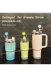 5 Adet 10 Mm Stanley Kupası Için Pipet Tıpası Kapak Kapağı Toz Böcek Sineklere Karşı Tapa Tıpa ürün fotoğrafı