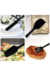 6 Adet Isıya Dayanıklı Yanmaz Yapışmaz Silikon Spatula Seti | 6'lı Silikon Spatula Seti ürün fotoğrafı