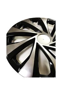 Fiat Linea 15'' Inç Uyumlu Jant Kapağı 4 Adet Kırılmaz Esnek - Amblem ürün fotoğrafı
