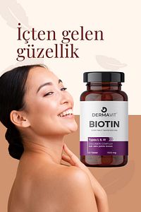 Saç Tırnak Vitamini Biotin 5000, Vitamin D, Çinko, Folik Asit, At Kuyruğu ürün fotoğrafı