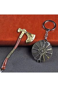 God Of War Kratos Leviathan Balta ve Koruyucu Kalkan Anahtarlık (2adet) ürün fotoğrafı