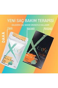 Boyadan Isıdan Işlemden Yıpranmış Kopmuş Saçlara Canlılık Terapisi - Laxe Saç Bakım Proteini 50 gr ürün fotoğrafı