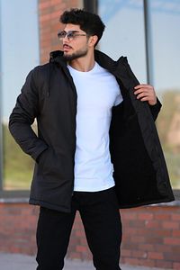 İçi Kürk Astarlı Su Geçirmez Mont&kaban&parka-50209 ürün fotoğrafı