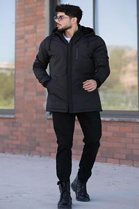 İçi Kürk Astarlı Su Geçirmez Mont&kaban&parka-50209 ürün fotoğrafı