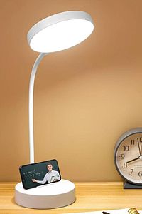 Şarjlı Dokunmatik 20 Led Masa Lambası Çalışma Işığı 3 Renk Tonu Ayarlanabilir Parlaklık ürün fotoğrafı