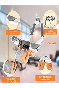 Sayaçlı Mekik Aleti Spor Aleti Dirsek Destekli Mekik Aleti Dijital Ekran Karın Egzersiz Fitness ürün fotoğrafı