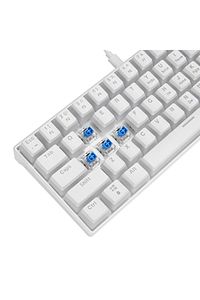 Radiant K11 Mekanik Klavye Type-c Bağlantı Rgb Puding Tuş Blue Switch Mini Us Gaming Oyuncu Klavye ürün fotoğrafı