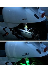 Kablosuz Mini Lamba - Kablosuz 7 Renk Lamba Led - Araba Motosiklet Bisiklet ürün fotoğrafı