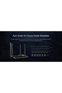 Sim Kart İle Çalışan 4 Antenli Router Wifi Modem 3G/4G Desteği ürün fotoğrafı