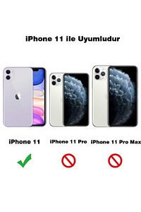 Apple Iphone 11 / Xr Uyumlu Kamera Açık 2 Adet Kırılmaz Temperli Şeffaf Ekran Koruyucu Telefon Camı ürün fotoğrafı