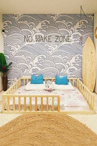 Montessori Bebek Ve Çocuk Karyolası Tüm Ölçülerde Ahşap Yatak ürün fotoğrafı