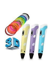 3d Pen - Üç Boyutlu Yazıcı Kalem Printer 3 Renk Filament ürün fotoğrafı