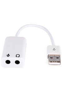 Al-4505 Harici Kablolu 7.1 Usb Ses Kartı 3.5mm Mikrofon Çevirici Dönüştürücü Adaptör ürün fotoğrafı