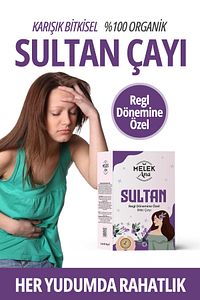 Sultan Çayı Regl - Özel gün için 30'lü Poşet Çay ürün fotoğrafı