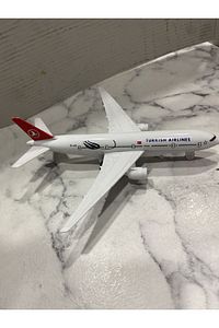 Türkish Airlines Metal Aksamlı Sesli Işıklı Çek Bırak Uçak ürün fotoğrafı