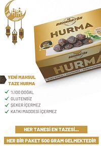 2 Paket X 500 gr Iran Hurması ürün fotoğrafı