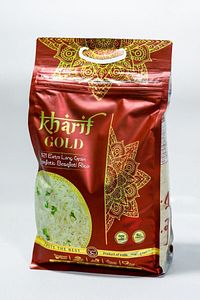 Dolgun Ve Iri Taneli Uzak Doğu Basmati Hint Iran Pirinci (5KG) (GOLD) ürün fotoğrafı