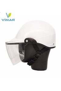 Beyaz Siperlikli Jokey Yazlık Yarım Kask Motosiklet & Bisiklet Kaskı (YERLİ ÜRETİM) ürün fotoğrafı