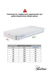 %100 Pamuklu, Sıvı Geçirmez Bebek Ve Çocuk Yatak Koruyucu Alez, Park Beşik, Kreş Anaokulu Alezi ürün fotoğrafı