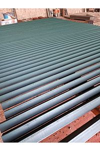 30x30x3mm-200-cm Köşebent Demir 200 Cm Bahçe Çit Direği Delikli Boyalı Kazığı Direk 2,0 Mt ürün fotoğrafı