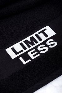 Limitless 30x100 Cm %100 Pamuklu Spor Havlusu Fitness Gym Golf Boks Tenis Havlusu ürün fotoğrafı