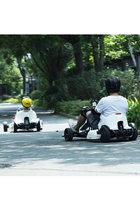 Gokart Kit Race Car Ninebot Mini Bluetooth Beyaz Hoverboard ürün fotoğrafı
