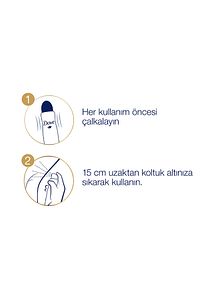Kadın Sprey Deodorant Original 1/4 Nemlendirici Krem Etkili Büyük Boy 200 ml X3 Adet ürün fotoğrafı