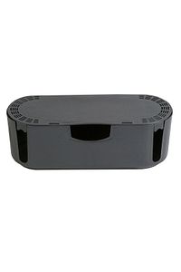 Kablo Düzenleyici Çoklu Priz Kutusu Kablo Organizer ( Koyu Füme ) ürün fotoğrafı