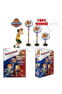 Ayaklı Büyük Boy Basketbol Potası 120cm Portatif Basketbol Pota Ayarlanabilir Boy ürün fotoğrafı