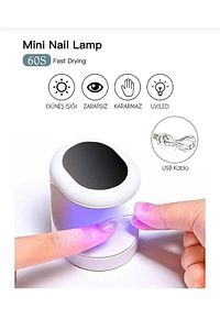Protez Tırnak - Kalıcı Oje Mini Uv-led 16 Watt 3 Led Oje Kurutucu ürün fotoğrafı