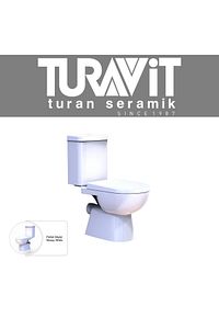 Alz6006 Alize Kanallı Arkadan Çıkışlı Klozet, Nkp Yavaş Kapak ürün fotoğrafı