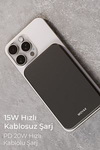 By Deji Magsafe Powerbank 5000 Mah 20w Hızlı Taşınabilir Batarya Iphone 12 13 14 15 16 Pro Max Mini ürün fotoğrafı