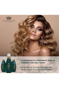 3'lü Set Arap Yağı 250ml & Şampuanı 500ml & Saç Maskesi Ve Kremi 250ml ürün fotoğrafı