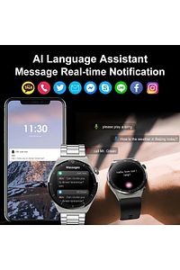 Yuvarlak Spor Klasik Arama Yapan Erkek Akıllı Saat Android Ve Ios Huawei Iphone Samsung Uyumlu ürün fotoğrafı