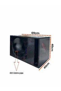 30 Cm Profesyonel Bas Kabini Ses Kabini Mdf ürün fotoğrafı