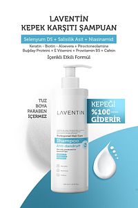 Kepek Kaşıntı Ve Eğzama Karşıtı 11 Aktifli Kepek Karşıtı Tuzsuz Şampuan 400 ml ürün fotoğrafı