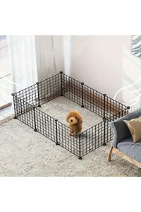 Evcil Hayvan Kedi Tavşan Ginepig Oyun Evi Ve Köpek Çiti 12 Panel Galvaniz ürün fotoğrafı