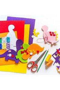 Renkli Keçe 20x30 Cm 10 Renk 180 Gr İnce Etkinlik Hobi İçin Kansorejen Madde içermez ürün fotoğrafı